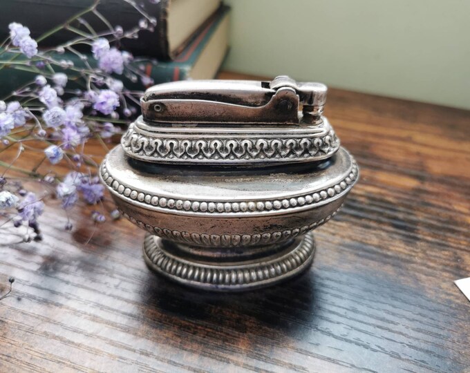 Vintage Ronson Queen Anne Table Top Lighter - Etsy