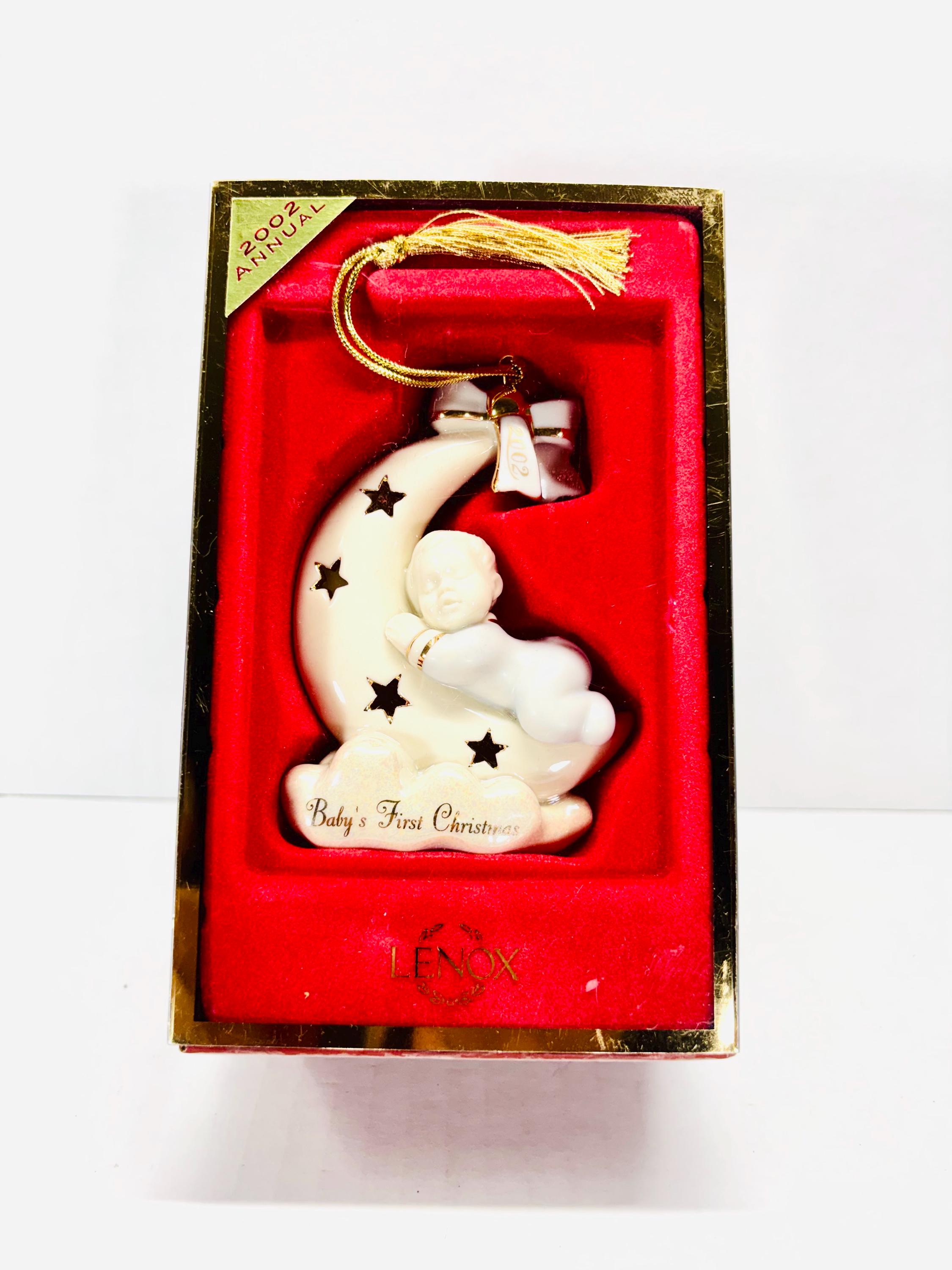 Babys First Christmas Ornament 2002 - Etsy Canada