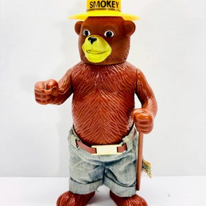 Smokey Bear Figure - Etsy