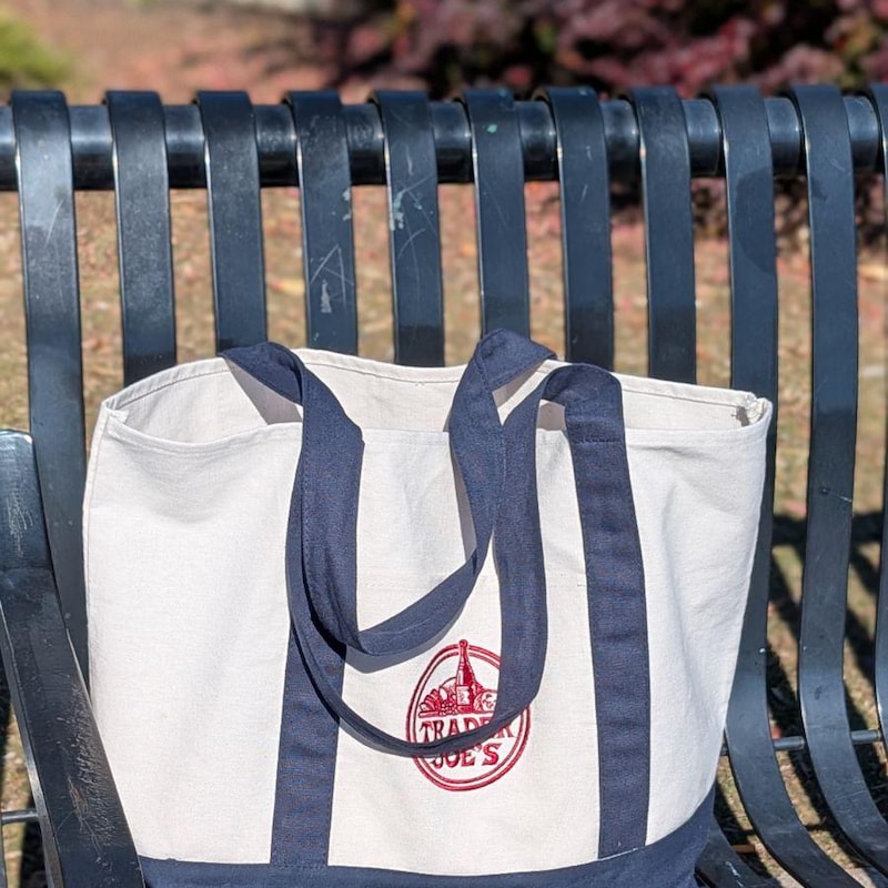 Monogram Joe Traders Joe Bag - Etsy UK