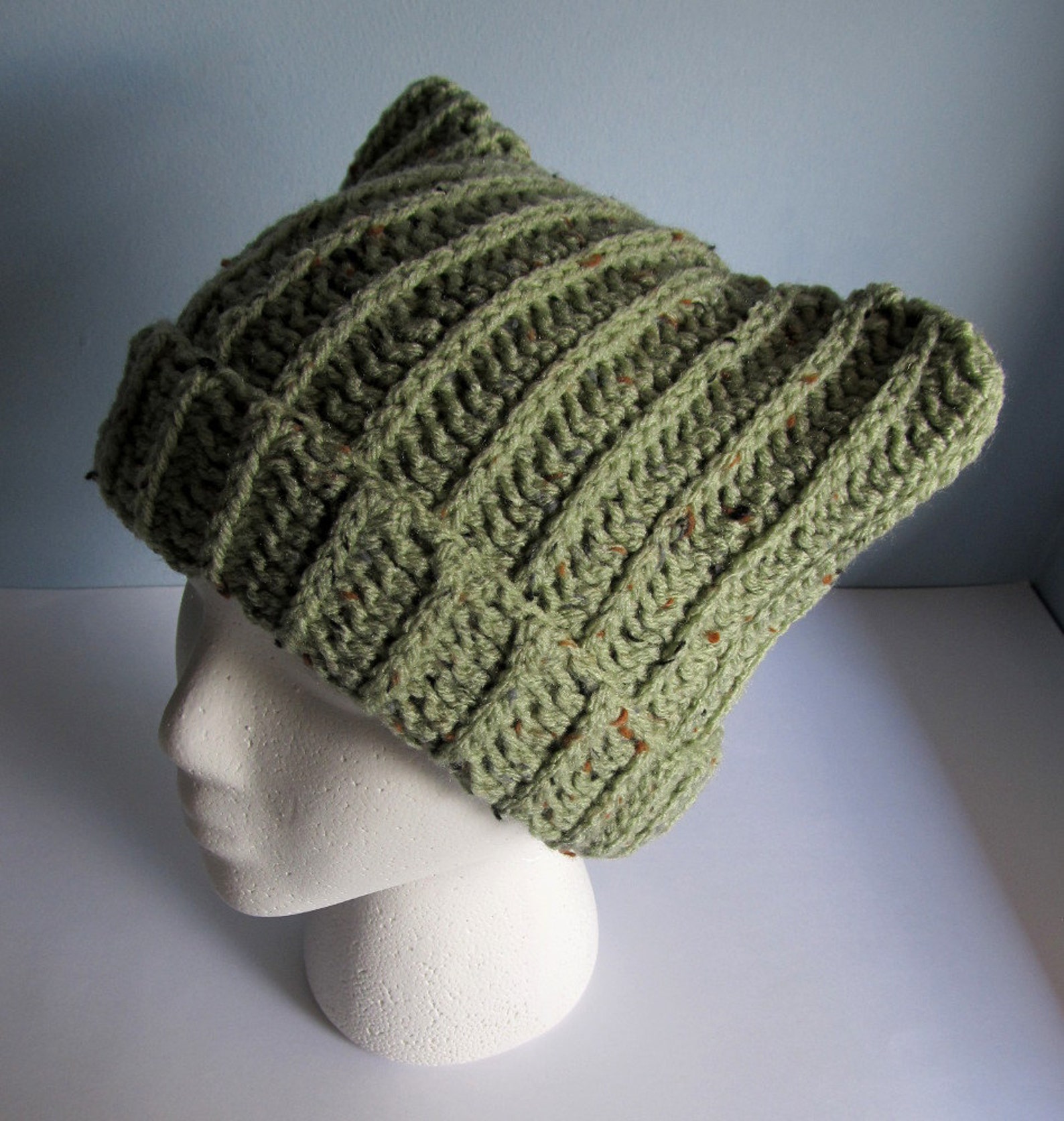 Crochet Cat Beanie Pattern