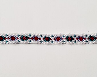 Bracelet motif brésilien "fleur"