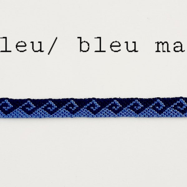 Bracelet brésilien motif "vague"