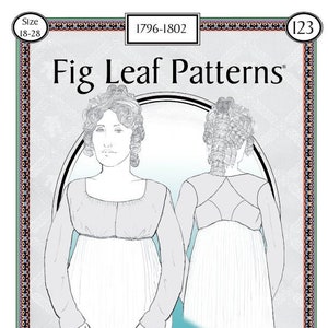 FLP 123: 18-28 Drawstring Front Spencer c 1797-1800