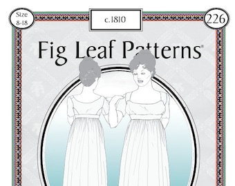 FLP 226: 8-18 Underdress or Bodiced Petticoat c. 1810