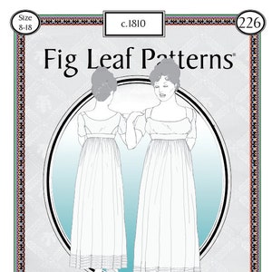 FLP 226: 8-18 Underdress or Bodiced Petticoat c. 1810