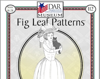 Fig Leaf Patterns® 112: Italian Gown c. 1780s, size 18-28