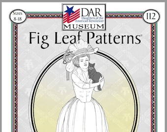 Fig Leaf Patterns® 112: Italian Gown c. 1780s, size 8-18