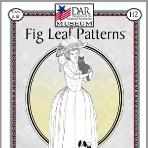 Fig Leaf Patterns® 112: Italian Gown c. 1780s, size 8-18