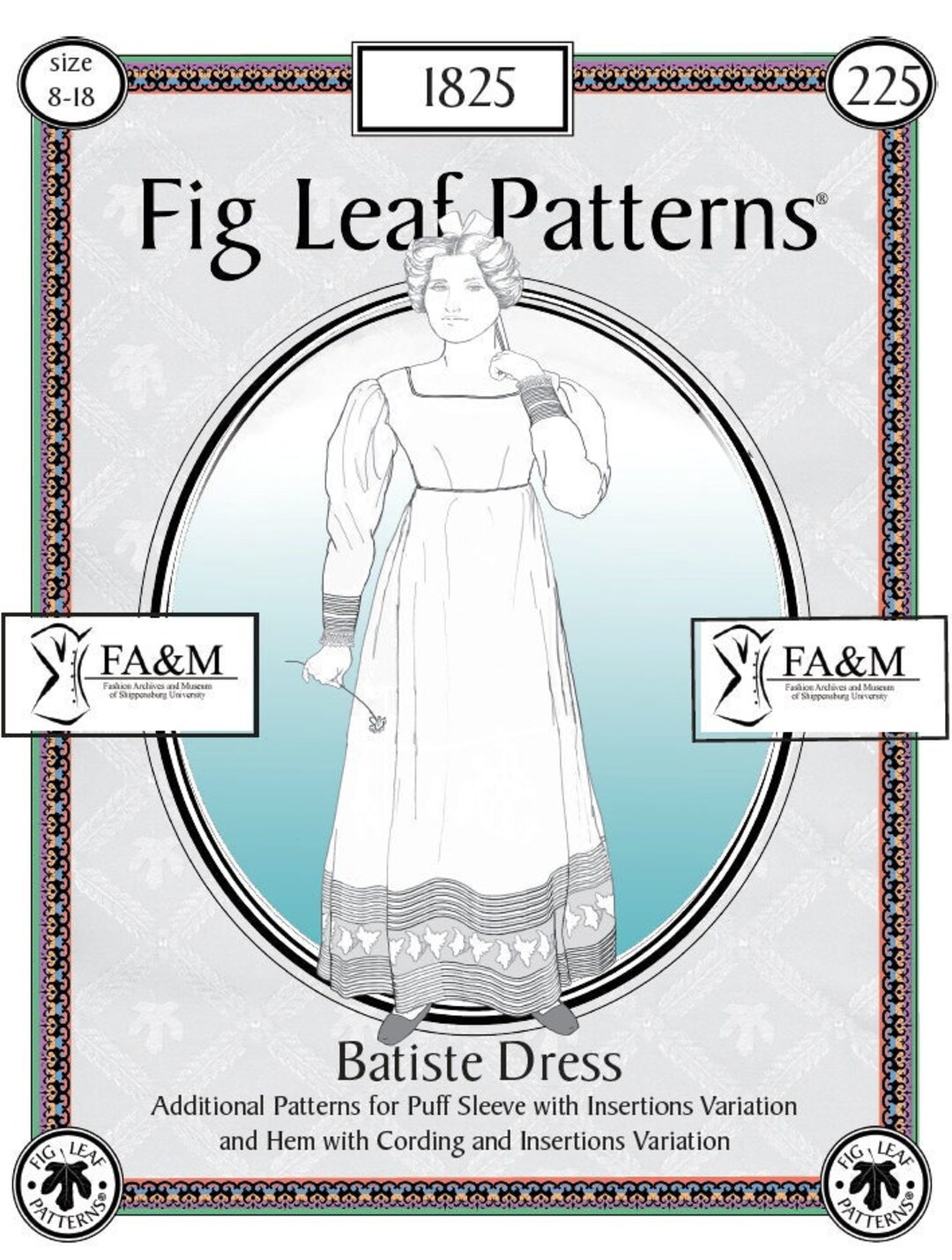 Fig Leaf Patterns 225 Batiste Dress With Additional Patterns For A Fig leaf patterns 225 batiste dress with additional patterns for a