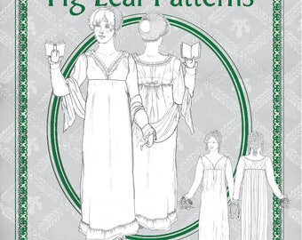 Fig Leaf Patterns® 214 Surplice Bodice Dress, c. 1810-1815, size 8-18