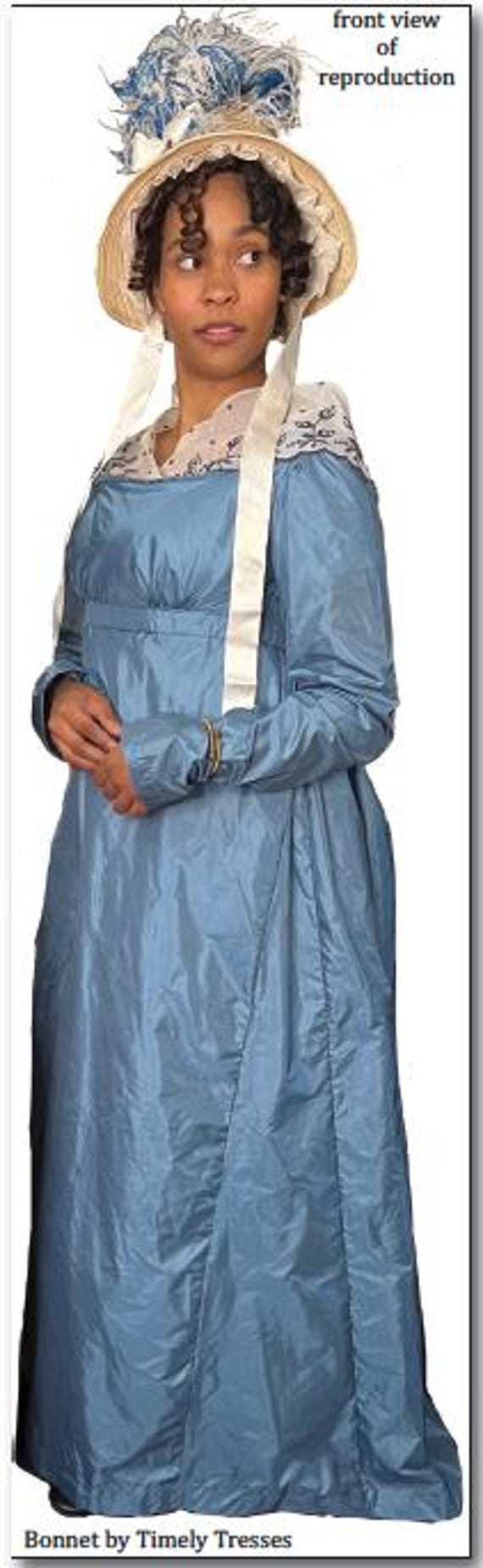 Fig Leaf Patterns® 232 Long Sleeve Dress With Corded Tucks