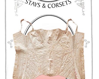 Fig Leaf Patterns 2042, sizes 18-28: Corded Corset c. 1842
