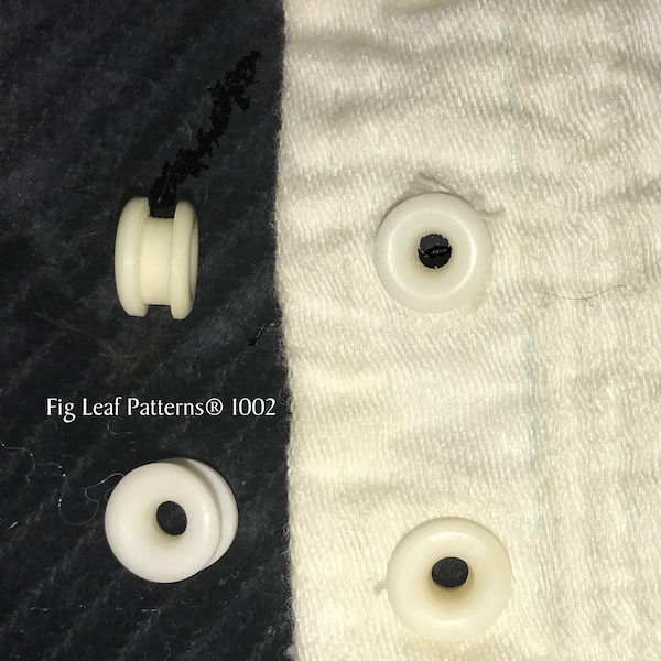 Fig Leaf Patterns® 1002 Real Bone Eyelets pour stays & corsets