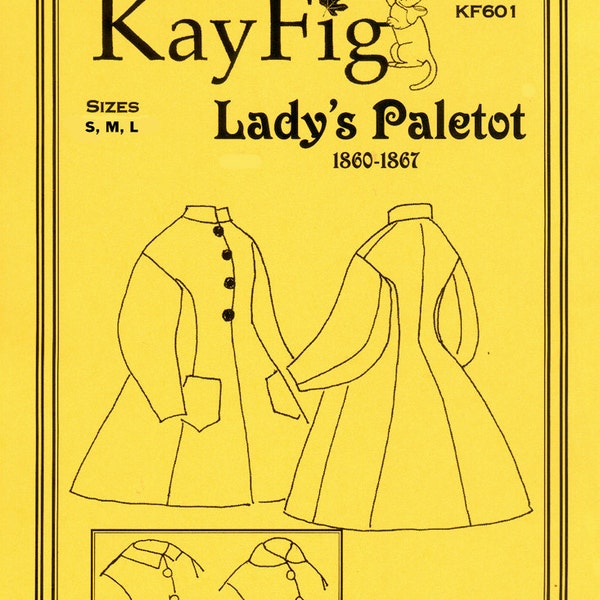 KayFig 601, Lady's Paletot, sizes S M L