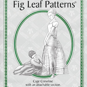 Fig Leaf Patterns 204, Cage Crinoline Booklet