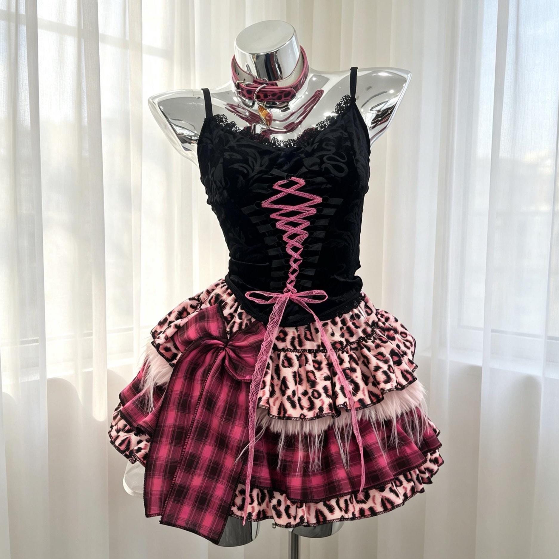 Pink Gyaru Top - Etsy