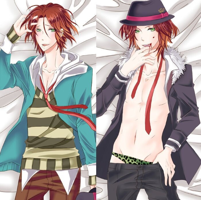 Diabolik Lovers Ayato Sakamaki Body Pillow Dakimakura Fanart Etsy