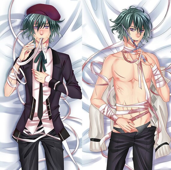 Diabolik Lovers Asuza Mukami Body Pillow Dakimakura Fanart Etsy