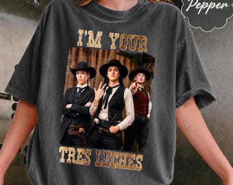 Comfort Colors Sophie & Caitlin x Lexie "I'm Your Tress Leches" Shirt, Sophie Cunningham Basketball Tee, Retro Western Graphic Shirt