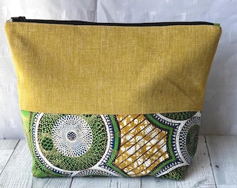 All Purpose Pouch, Large cosmetic bag, Make up organizer, Cosmetic Toiletry Travel Bag for Women, Organizer gift for her, Craft Case.