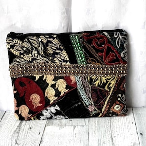 Ethnic Clutch, Embroidered Clutch, Handcrafted Women Clutch, Evening Clutch,Boho Purse, Bohemian Wallet, Bohemian Pouch, Clutch,Gift Idea