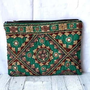 Ethnic Clutch, Embroidered Clutch, Handcrafted Women Clutch, Evening Clutch,Boho Purse, Bohemian Clutch, Wedding Clutch Bag, Gift for her.