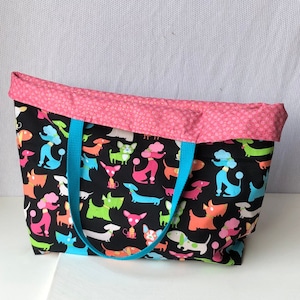 Reversible Shopping bag, Grocery bag,Shopping Market bag, washable, Fabric bag, tote bag, Reusable Shopping Bag, Eco friendly grocery bag