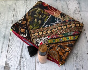 Borsa per cosmetici, astuccio per il trucco, borsa da viaggio, astuccio multiuso, regalo per donna, organizer per il trucco, astuccio per lavori artigianali, astuccio per matite, regalo per damigella d'onore