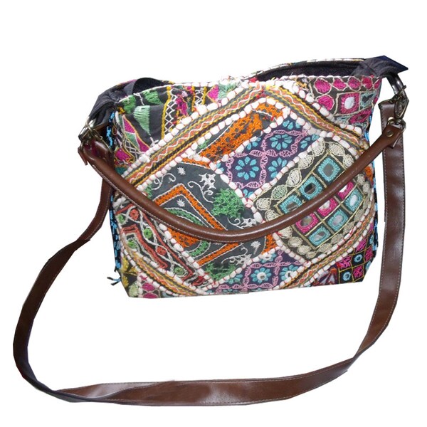 Tribal tas, unieke handtas, veelkleurige zak, etnische portemonnee, Tribal tas, Boheemse tas, als cadeau voor haar