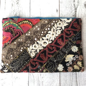 Ethnic Clutch, Embroidered Clutch, Handcrafted Women Clutch, Evening Clutch,Boho Purse, Wallet, Bohemian Pouch, Clutch,Gift Idea
