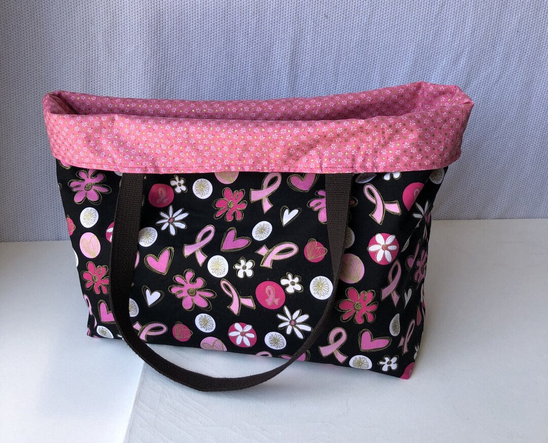 Sac Cabas écologique Et équitable WeBe - Poignées En Bois - Couleur Magenta Et Violet - Neuf Avec étiquettes