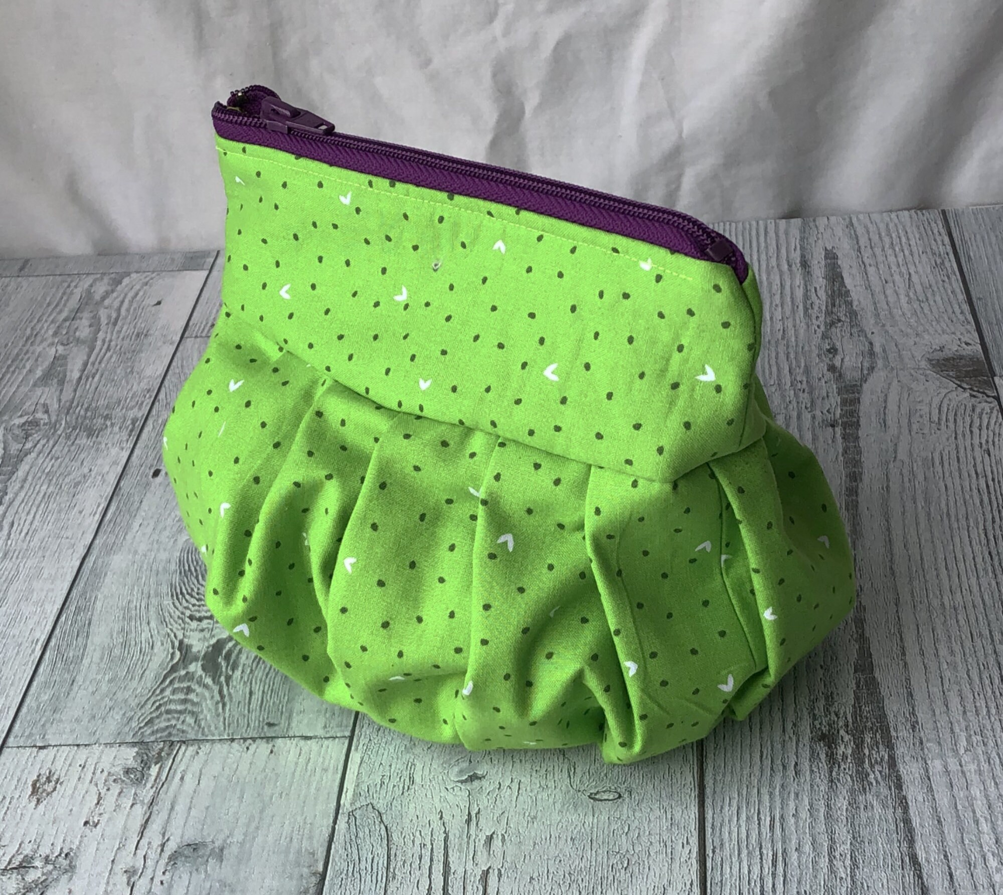 Trousse De Couture Pliable Everything Mary - Tissu Imprimé Feuilles, Dimensions 25x18x15cm, Poche Mesh, Coussin à épingles Intégré