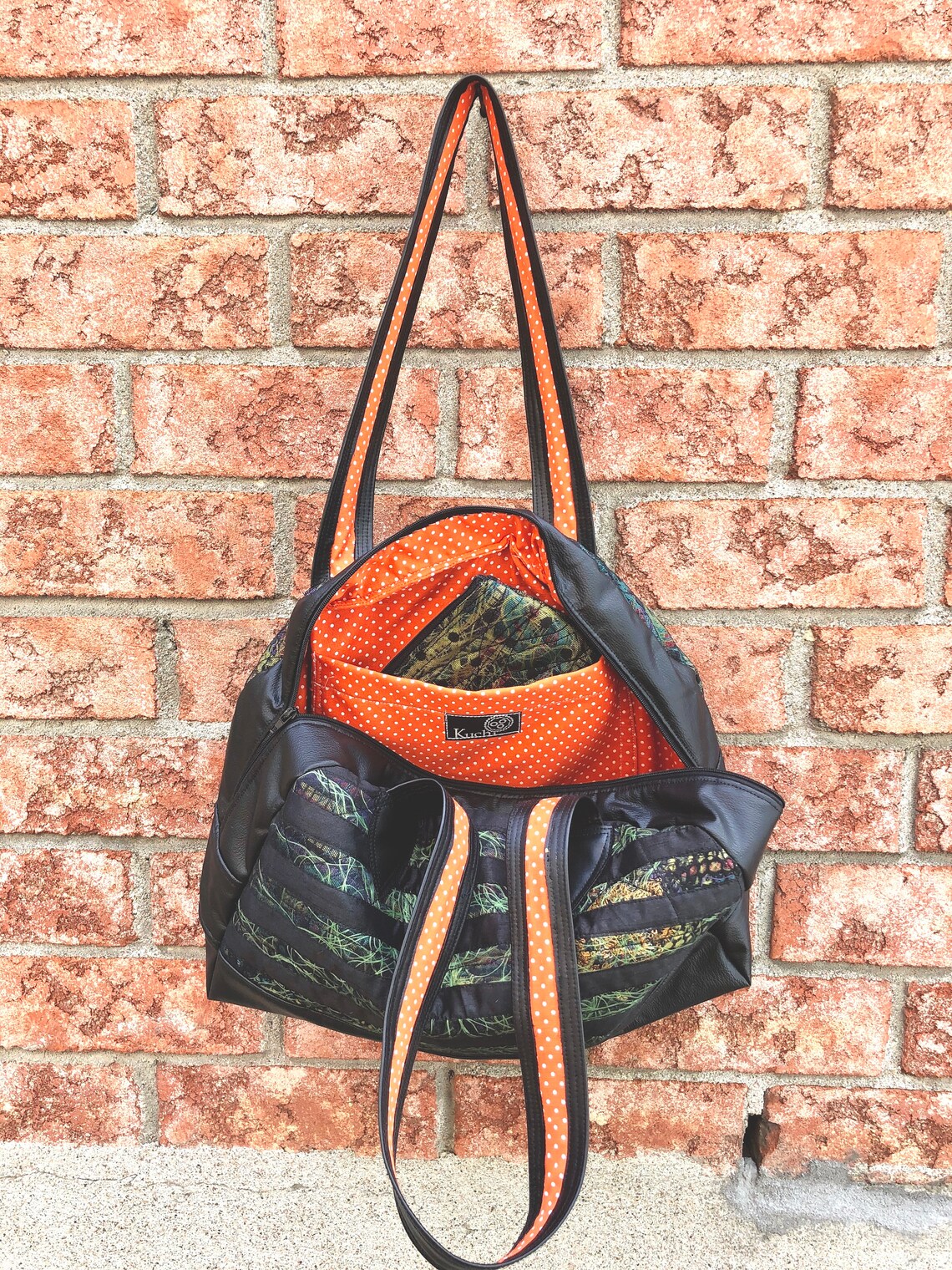 Duffle Bag, Art Duffel Bag, Shoulder Bag, Small Travel Bag, Purse