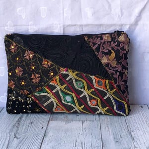 Ethnic Clutch, Stylish Clutch for days and nights out, Handcrafted Women Clutch, Boho Purse, Wallet, Clutch Bag, Tribal Pouch Gift Idea.