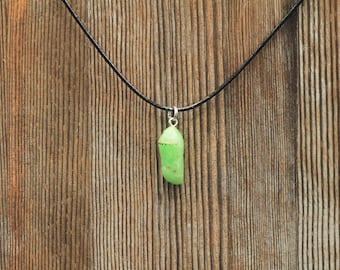 Monarch butterfly chrysalis pendant