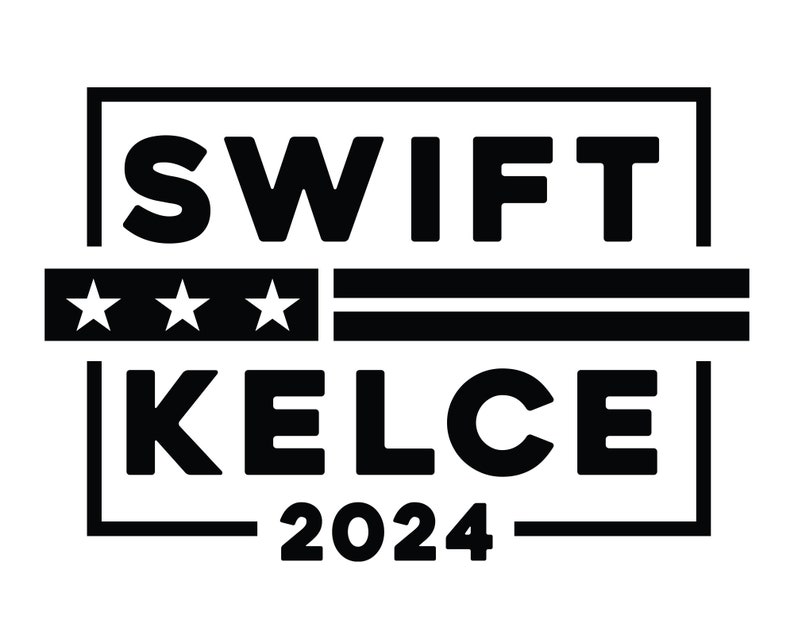 Swift Kelce 2024 SVG PDF EPS Taylor Swift Travis Kelce Etsy Singapore