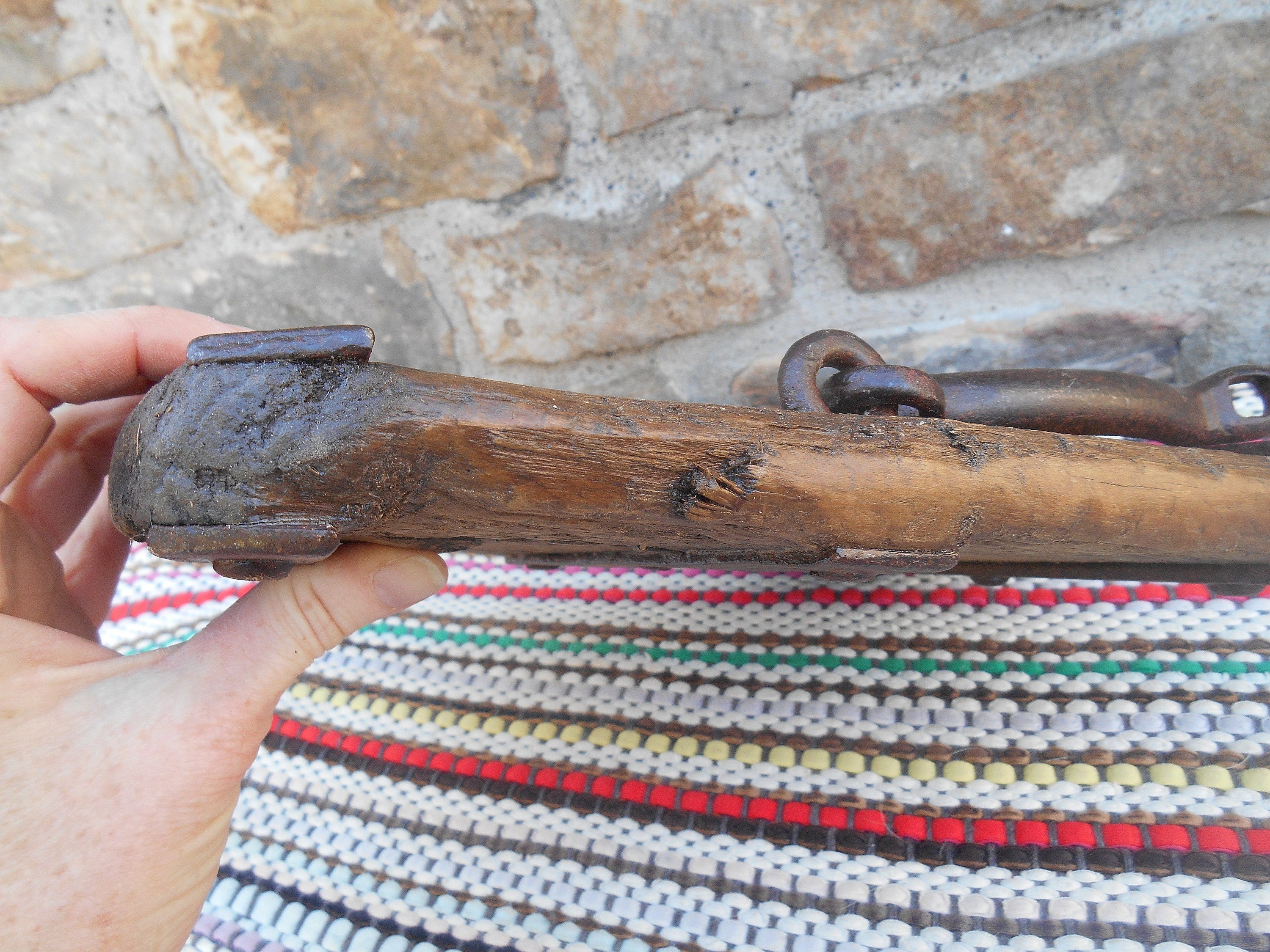 19th Century Wooden Horse Snowshoes Rustic Wood and Iron Snow Etsy