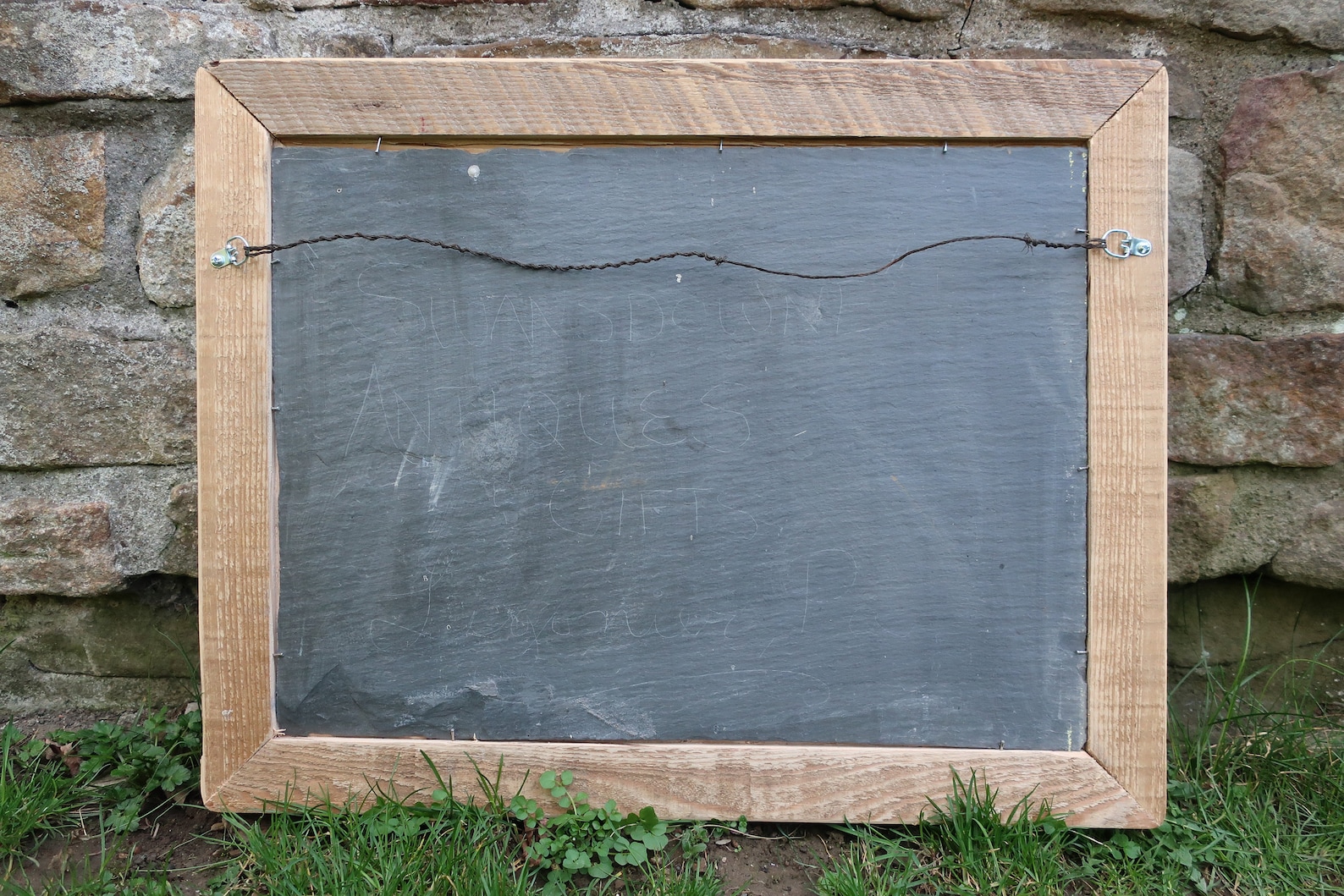 Real Slate Chalkboard 22 1/2 x 17 5/8 Horizontal Etsy