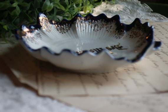 Antique Souvenir Trinket Dish from Des Moines, Io… - image 4