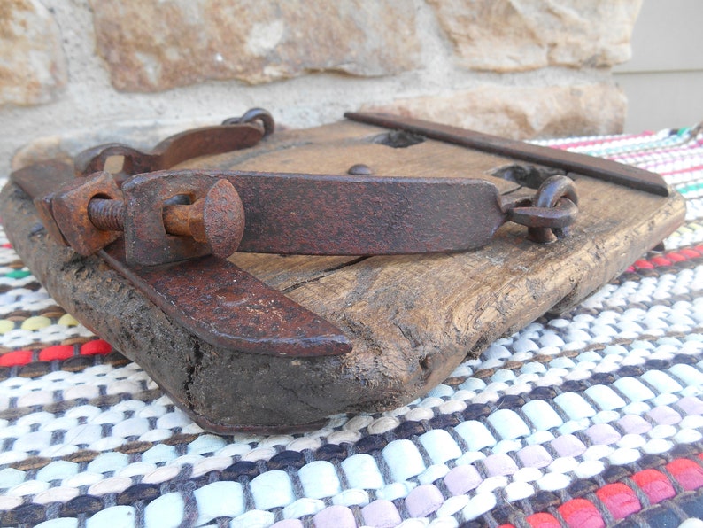 19th Century Wooden Horse Snowshoes Rustic Wood and Iron Snow Etsy