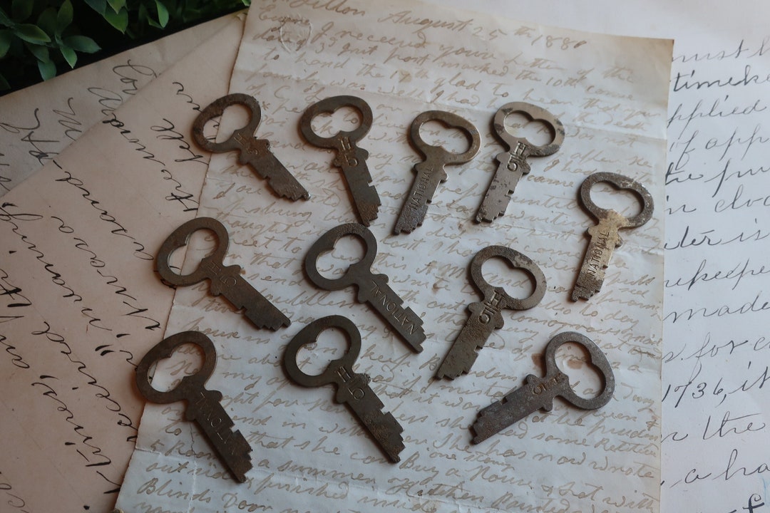 One National Cash Register Key H 5 Mixed Media Findings Etsy