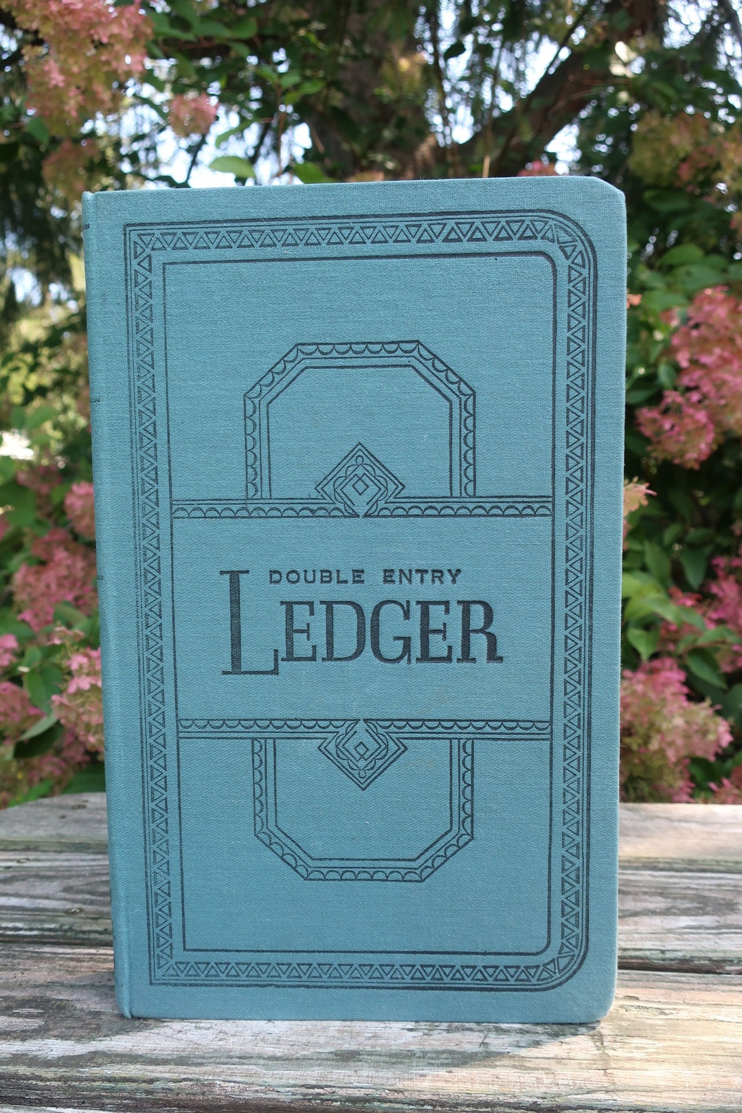 Vintage Boorum and Pease Double Entry Ledger Blank Book 272 Etsy