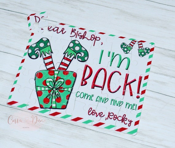 Personalized Christmas Elf Puzzle