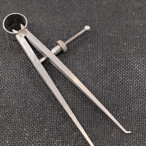 Vintage Moore & Wright stainless steel 7" outside callipers
