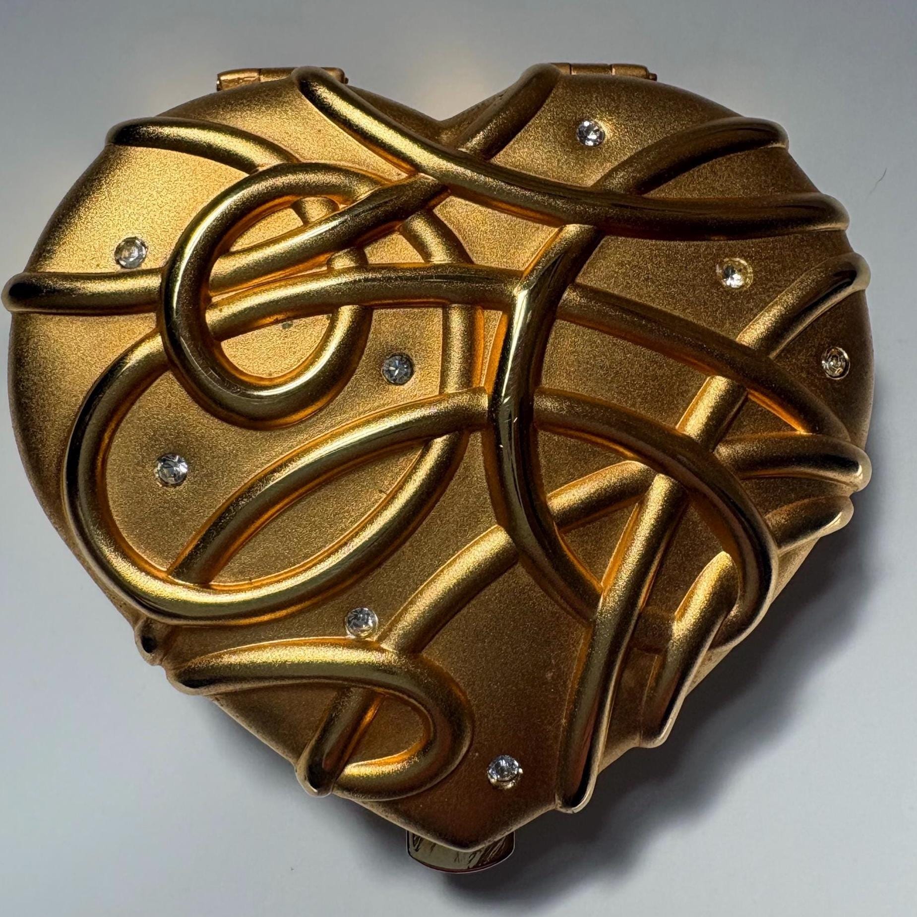 Estee Lauder Vintage Heart Compacts - Etsy