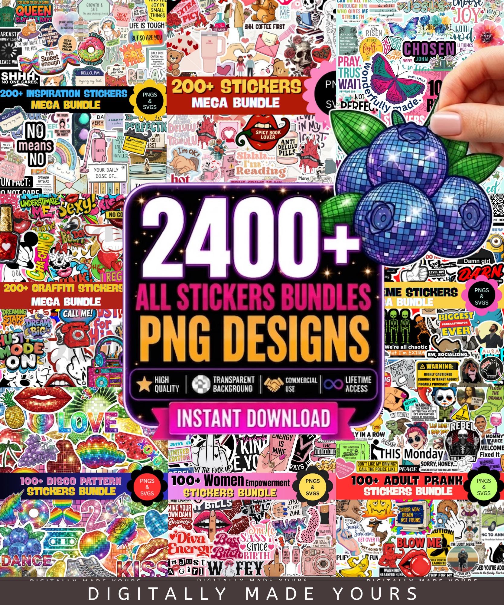 200er-Set Aesthetic Sticker – Wasserfeste Vinyl-Aufkleber Für Laptop, Wasserflasche & Co. – Y2K Deko, Vinyl-Sticker, Room Decor Im Retro-Chic – Bunte Motive Für Kreative Gestaltung