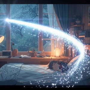 Cozy Rainy Night Lo-Fi Animated Loop Pack, Widescreen & Vertical Live Wallpaper