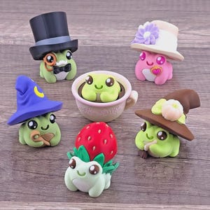 Frog Clicker Fidget Toy | Choose Your Frog | 3D Printed Desk Toy | Cute Frog Gift | Sensory Clicker | Collectible Desk Decor