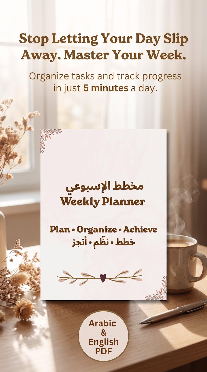 Printable Digital Planner PDF \| Daily Planner \| Instant Download ...